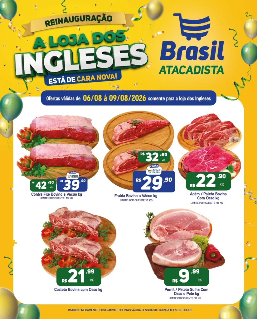 Ofertas Brasil Atacadista – 09/08 Ofertas Brasil Atacadista – 09/08