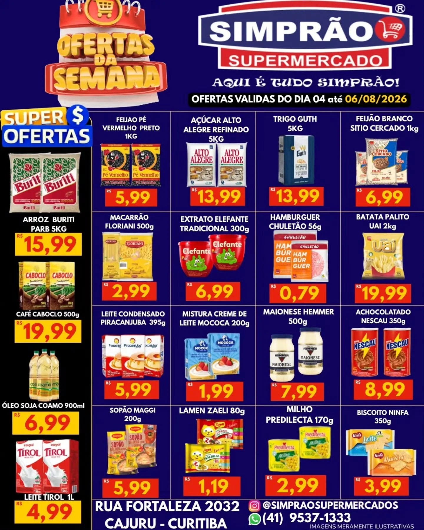 Ofertas simprão supermercados