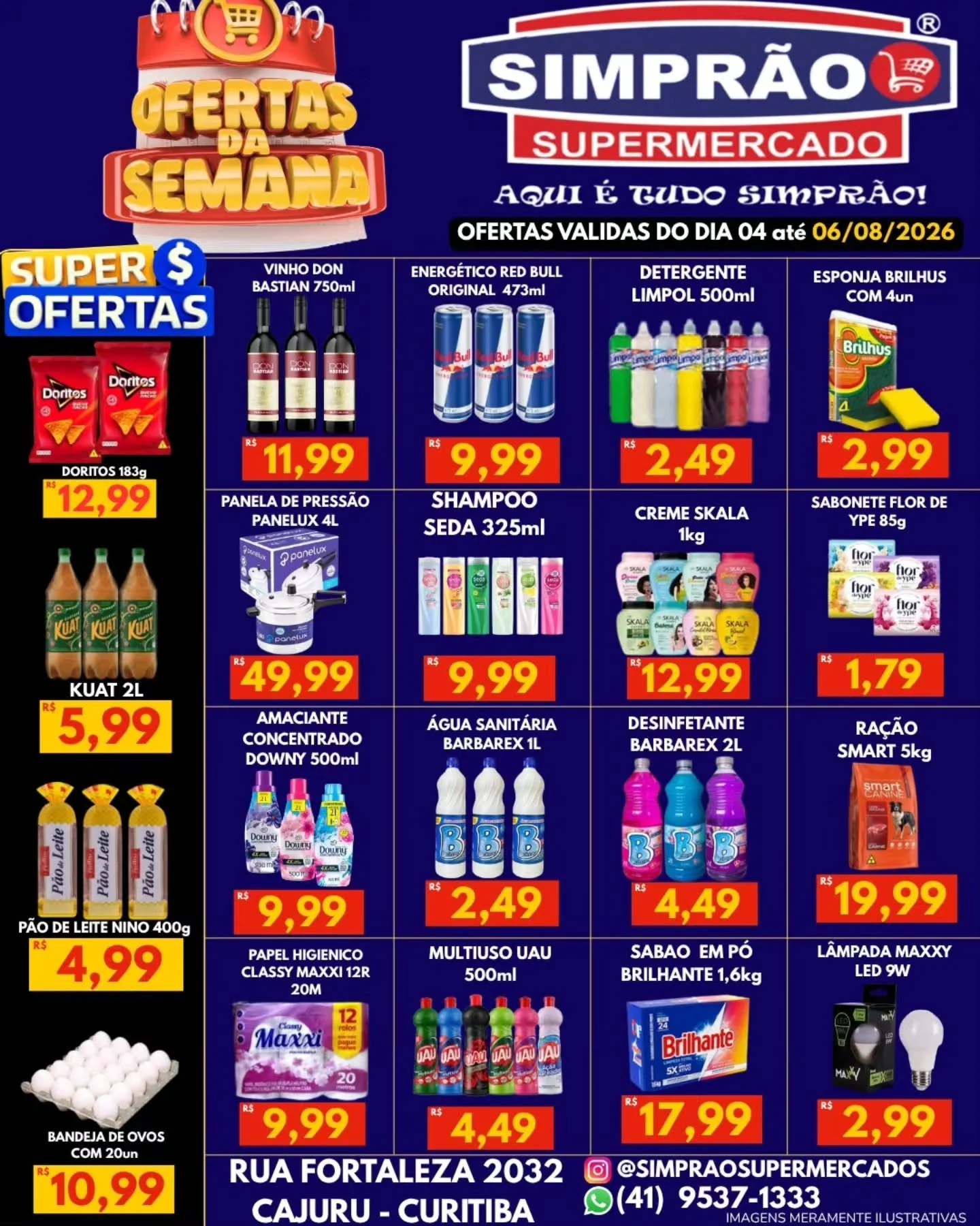 Ofertas simprão supermercados