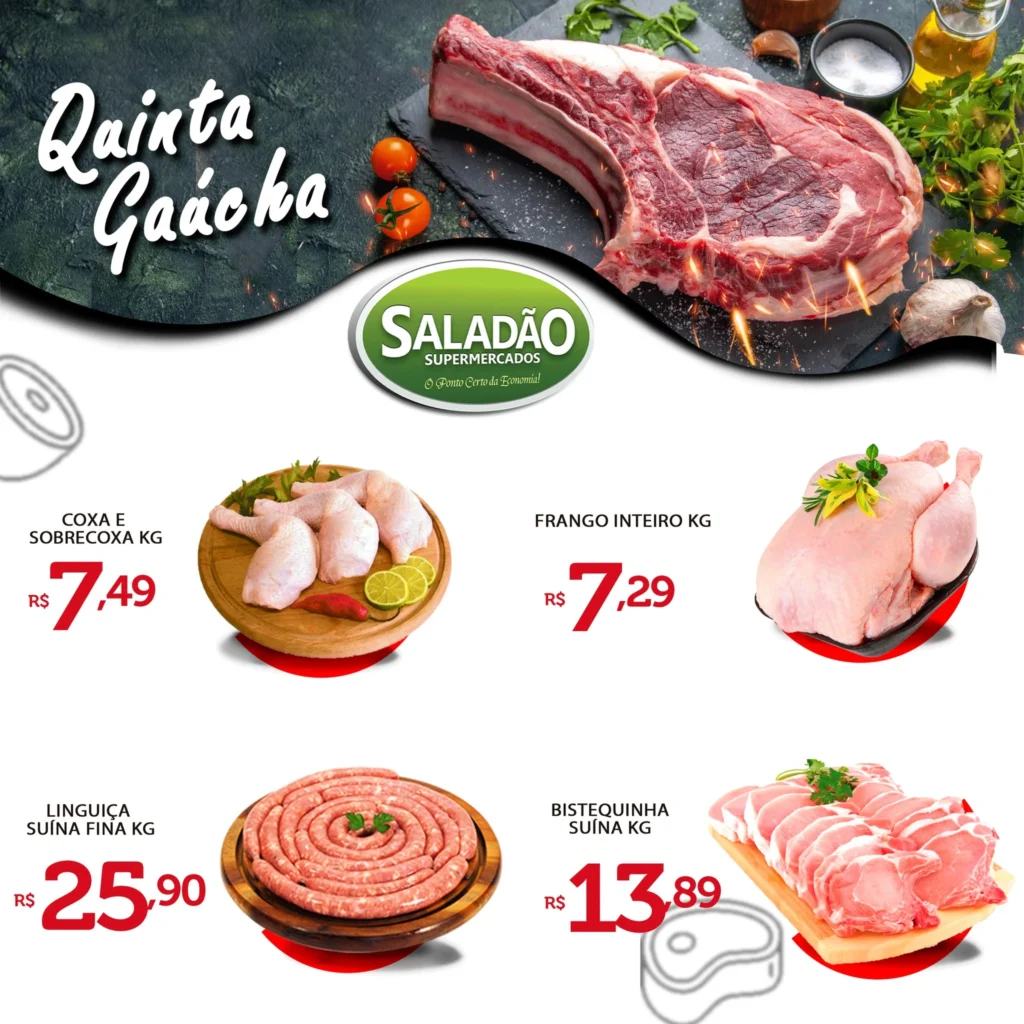 Ofertas Saladão Supermercados – 06/08/2026