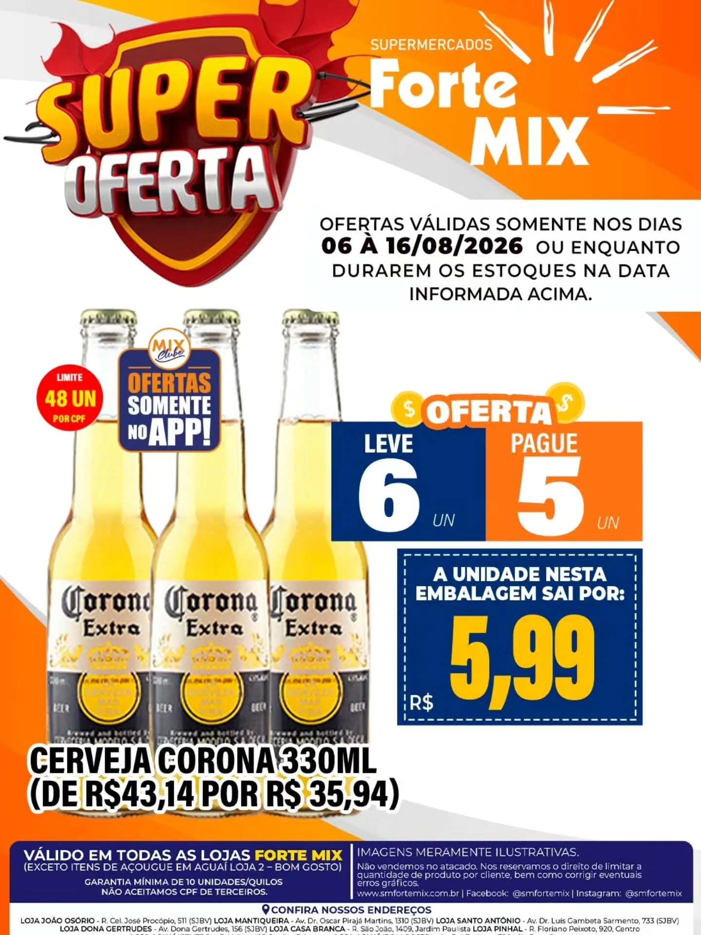 Ofertas Supermercados Forte Mix
