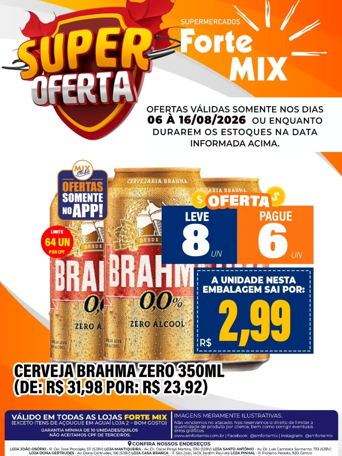 Ofertas Supermercados Forte Mix