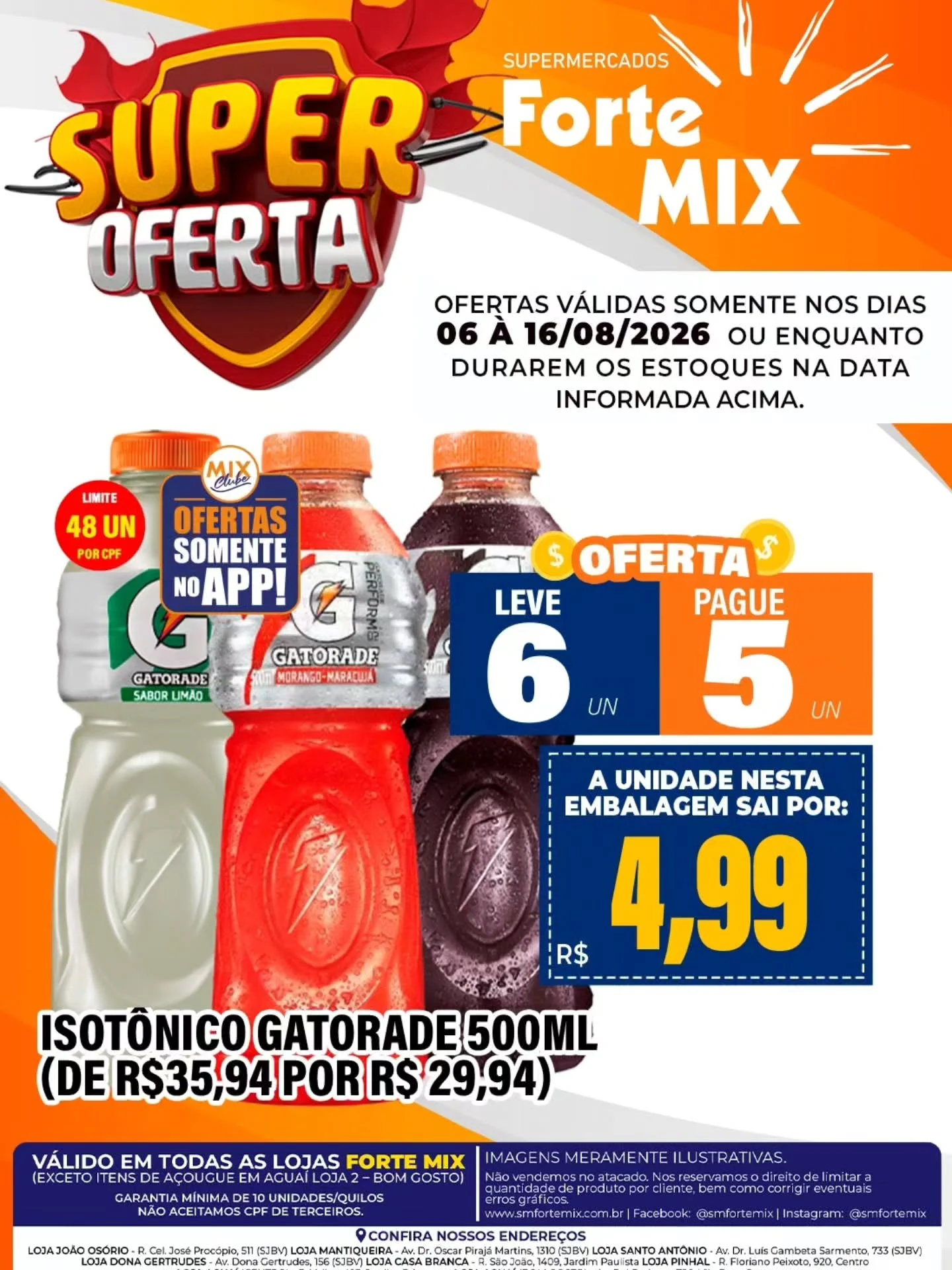Ofertas Supermercados Forte Mix