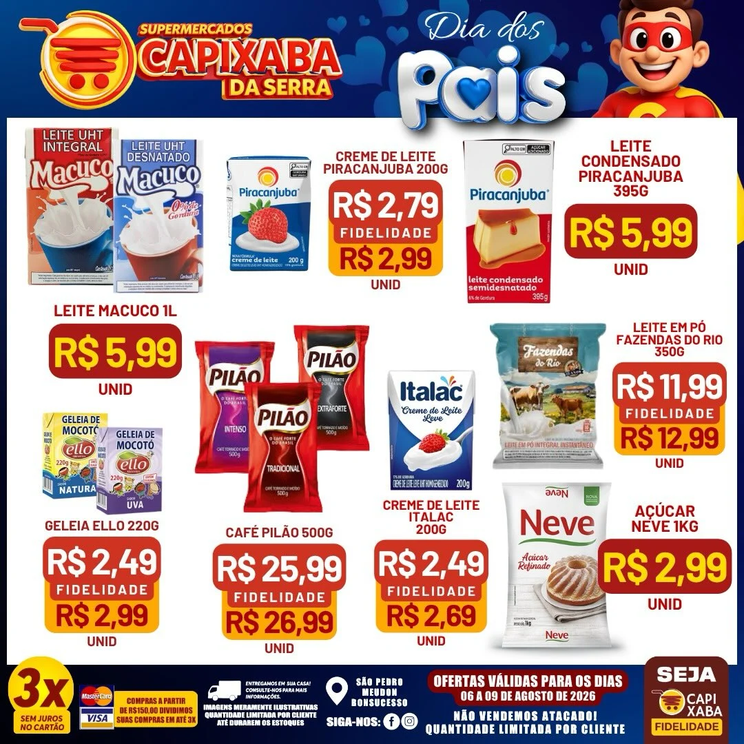 Ofertas Supermercados Capixaba da Serra
