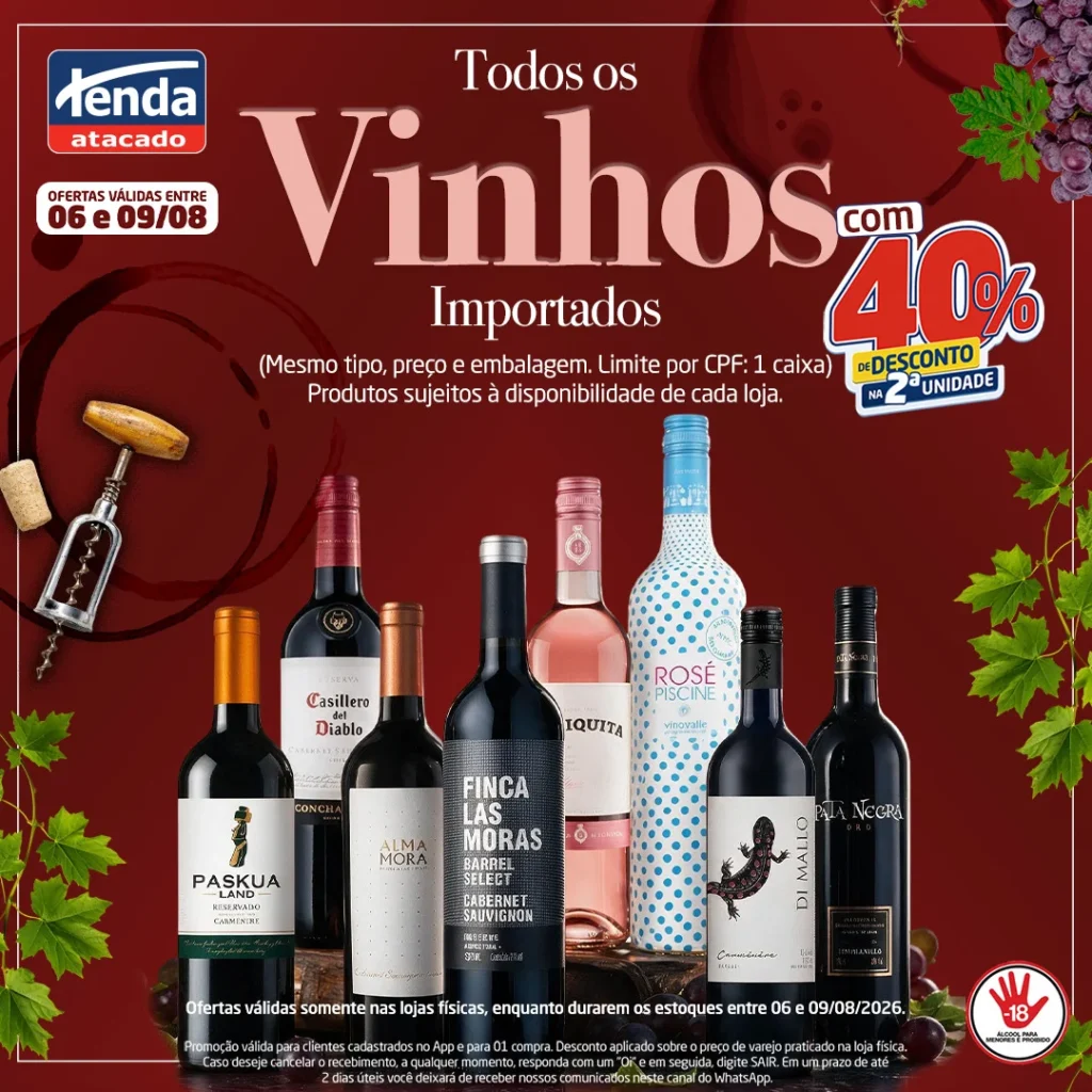 Ofertas Tenda Atacado – 09/08