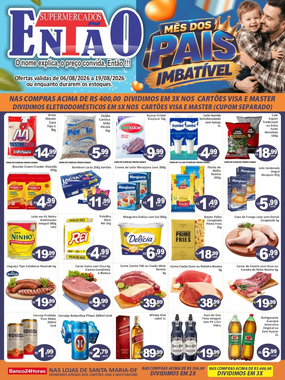 Ofertas Supermercado Então – 19/08/2026