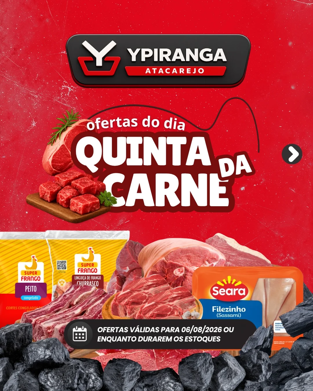 Ofertas Ypiranga Atacarejo – 06/08/2026