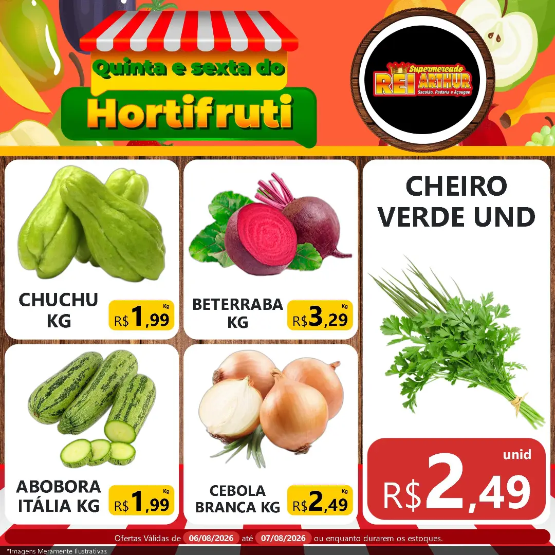 Ofertas Supermercado Rei Arthur💥