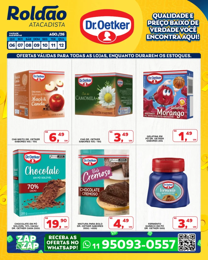 Ofertas Roldão Atacadista – 12/08/2026