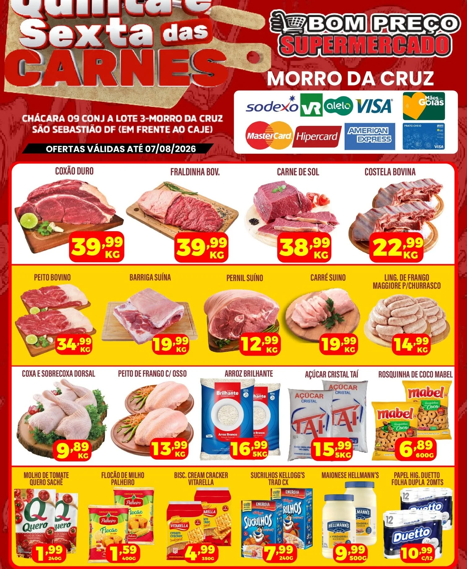 Ofertas Bom preço | Supermercado