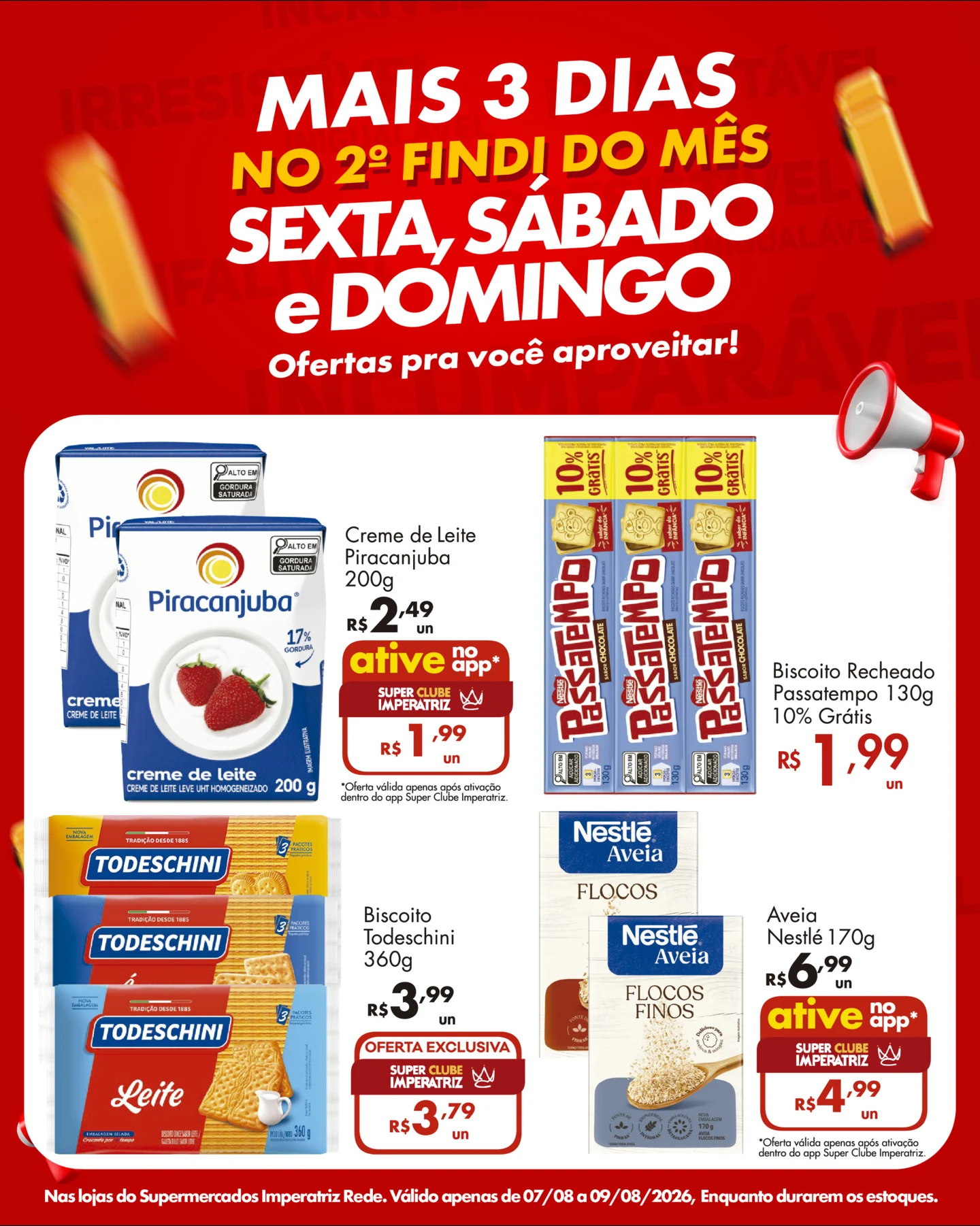 Ofertas Rede Supermercados Imperatriz