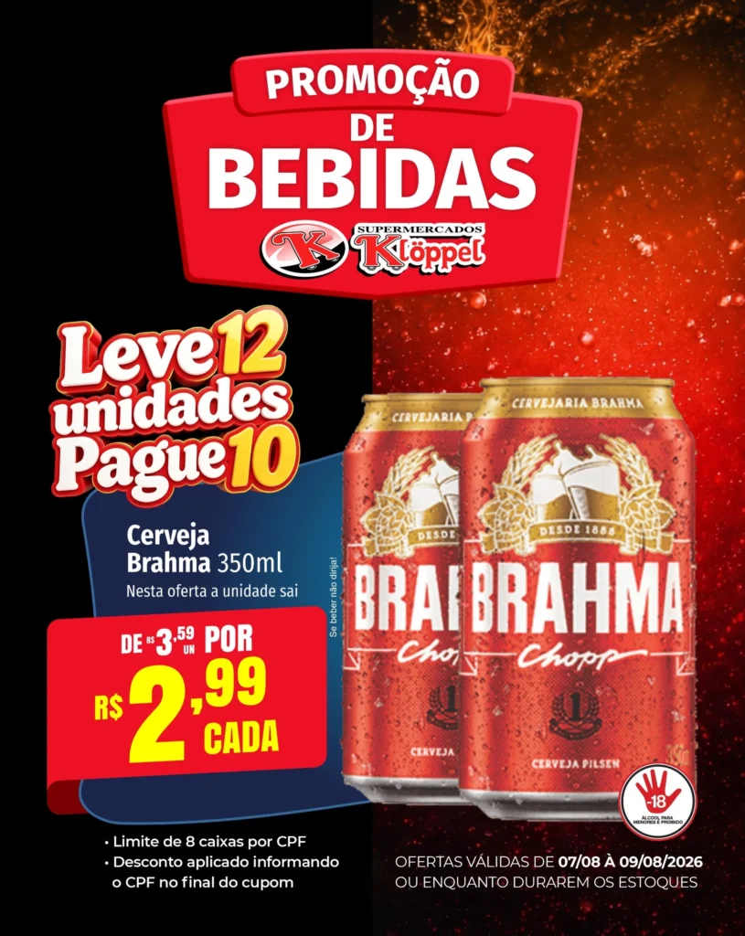 Ofertas Supermercados Klöppel – 09/08/2026