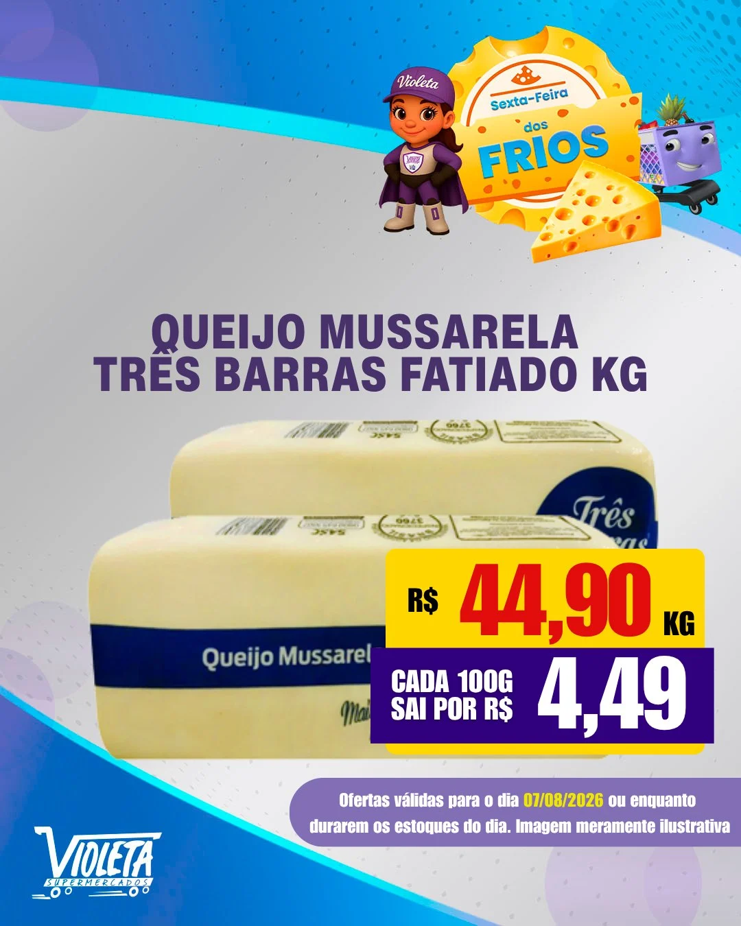 Ofertas Supermercado Violeta Oficial – 07/08/2026