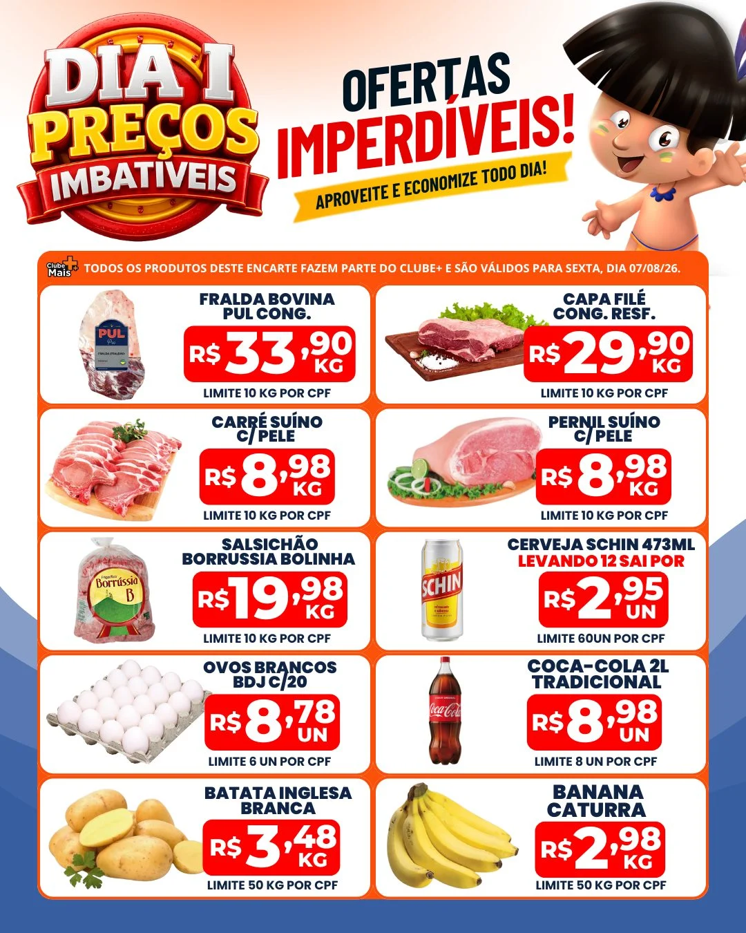 Ofertas Supermercados Índio – 07/08/2026 Ofertas Supermercados Índio – 07/08/2026