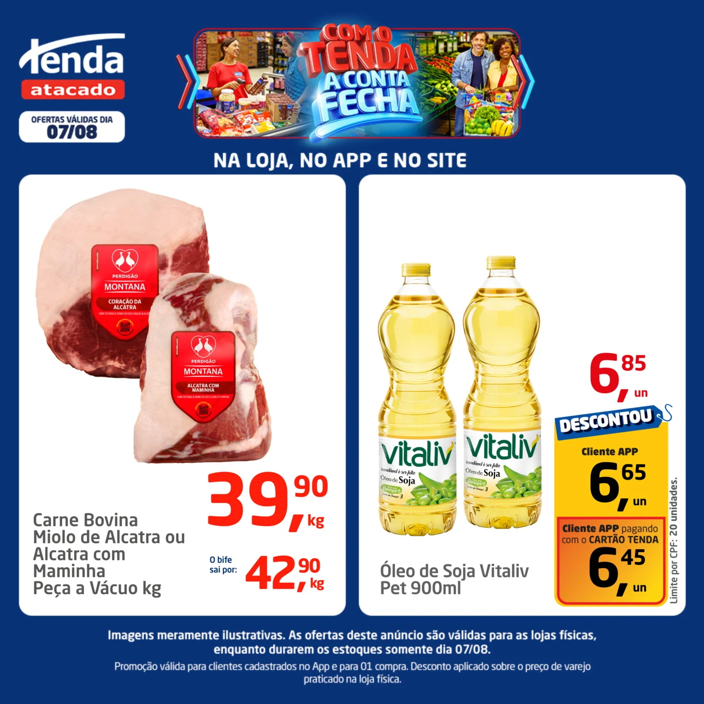Ofertas Tenda Atacado – 07/08