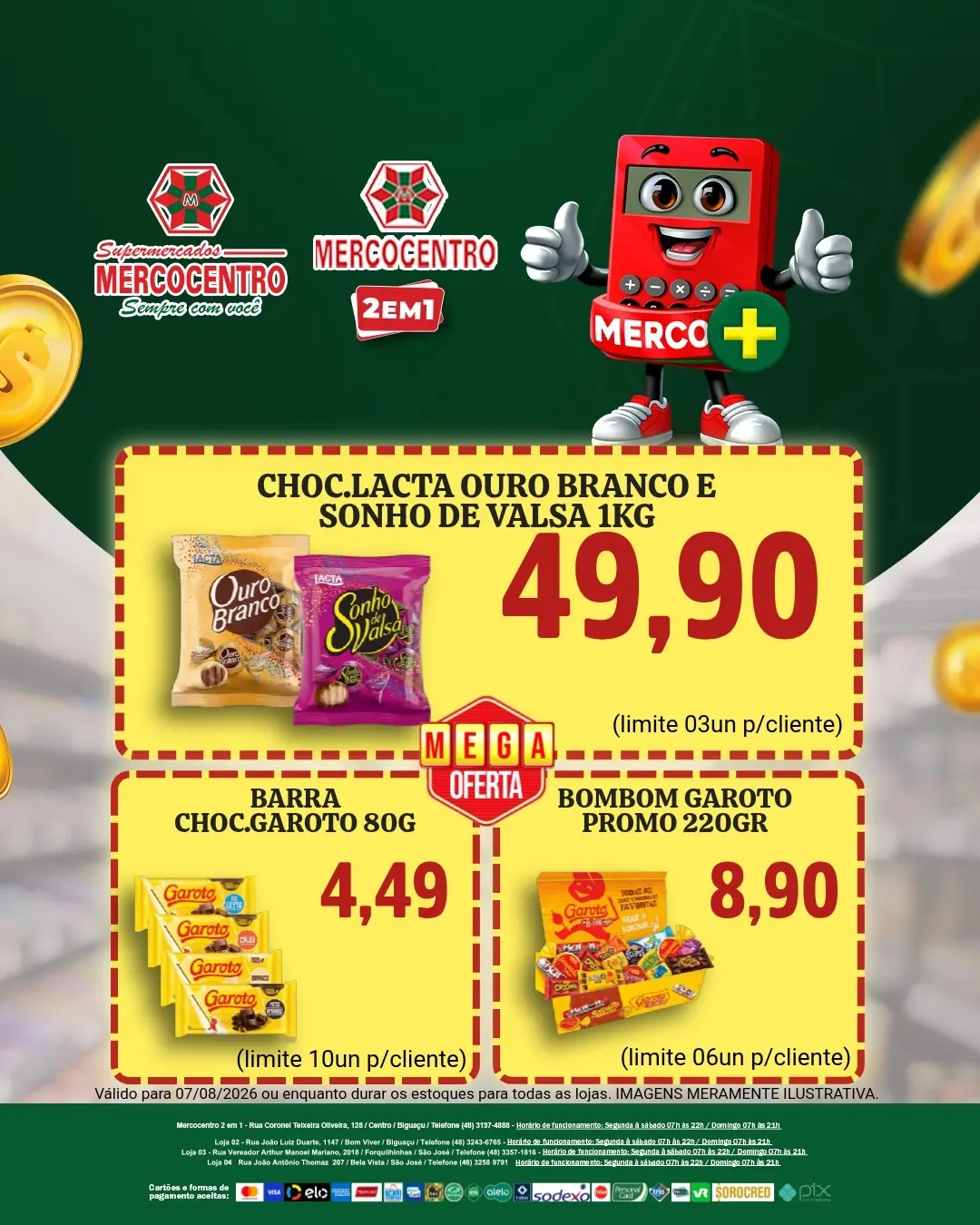 Ofertas SUPERMERCADOS MERCOCENTRO 🛒