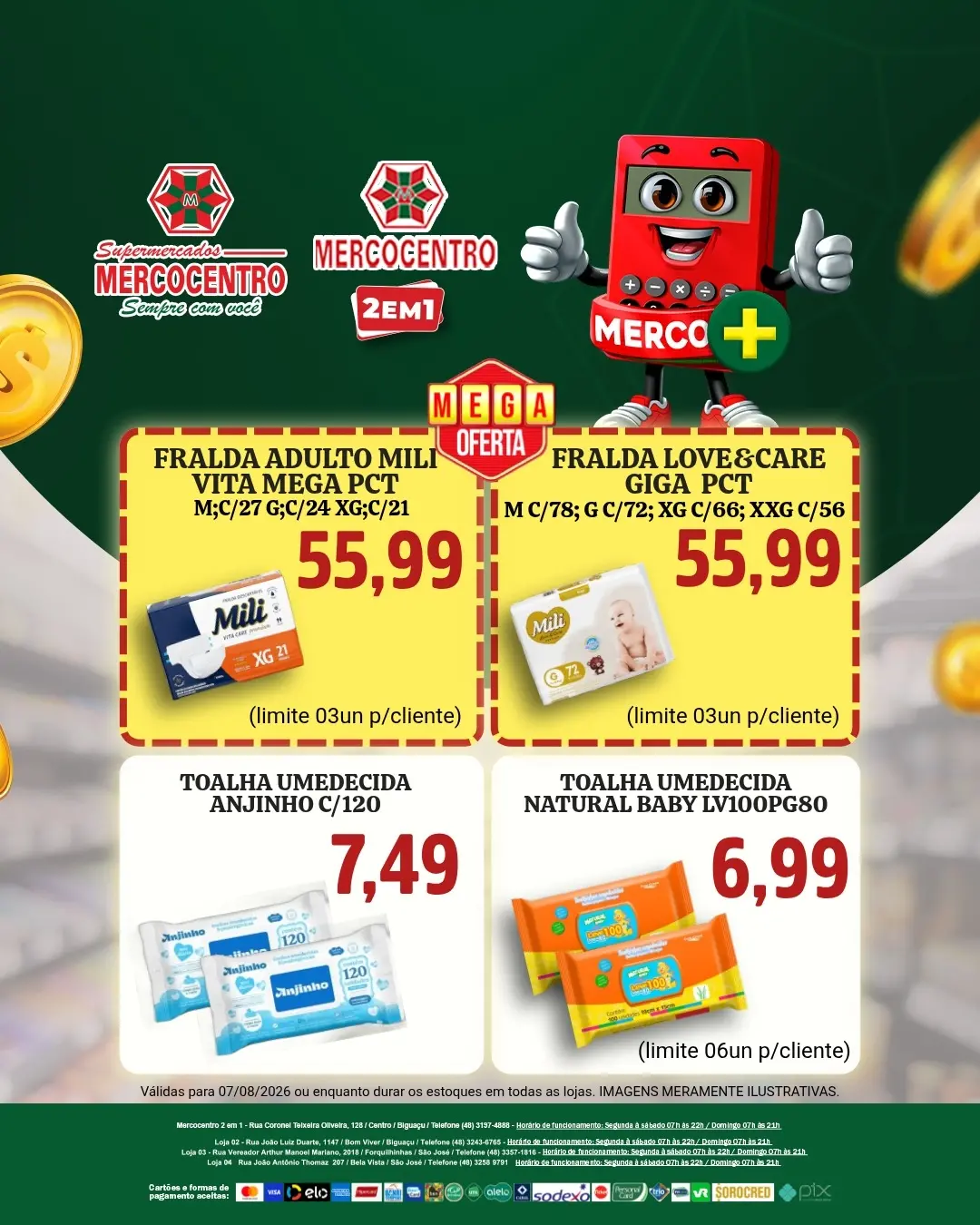 Ofertas SUPERMERCADOS MERCOCENTRO 🛒