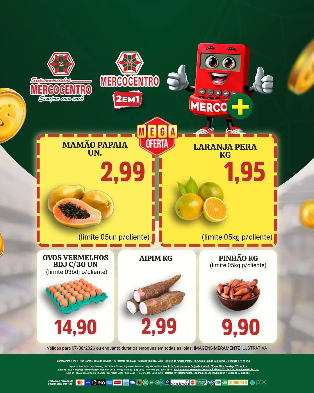 Ofertas SUPERMERCADOS MERCOCENTRO 🛒