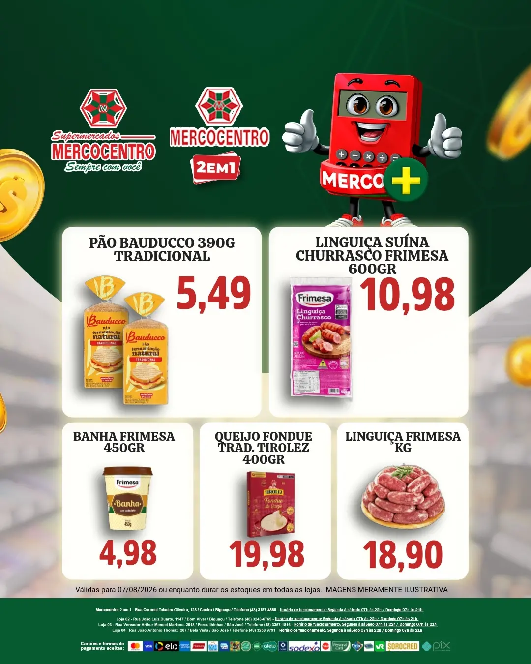 Ofertas SUPERMERCADOS MERCOCENTRO 🛒