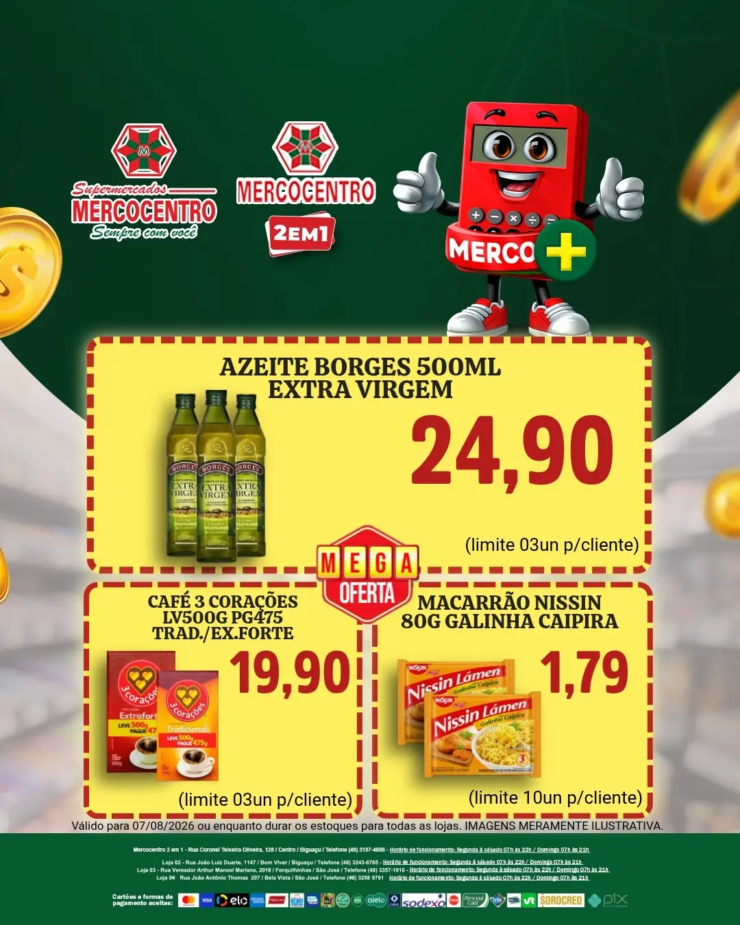 Ofertas SUPERMERCADOS MERCOCENTRO 🛒