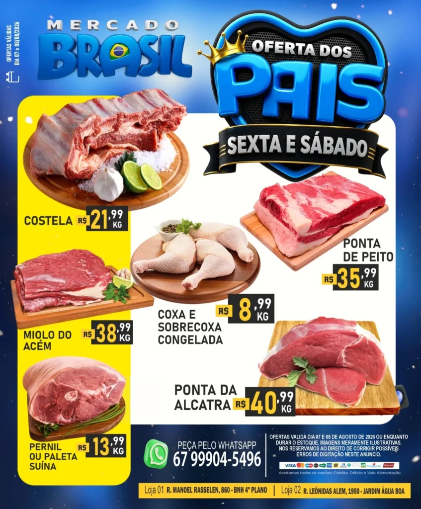 Ofertas Mercado Brasil – 08/08/2026