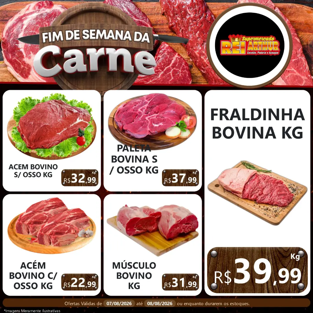 Ofertas Supermercado Rei Arthur💥