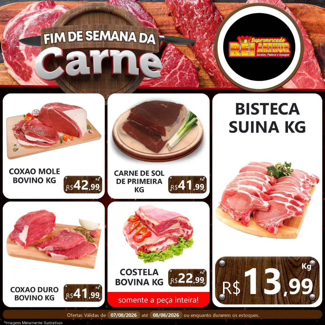 Ofertas Supermercado Rei Arthur💥