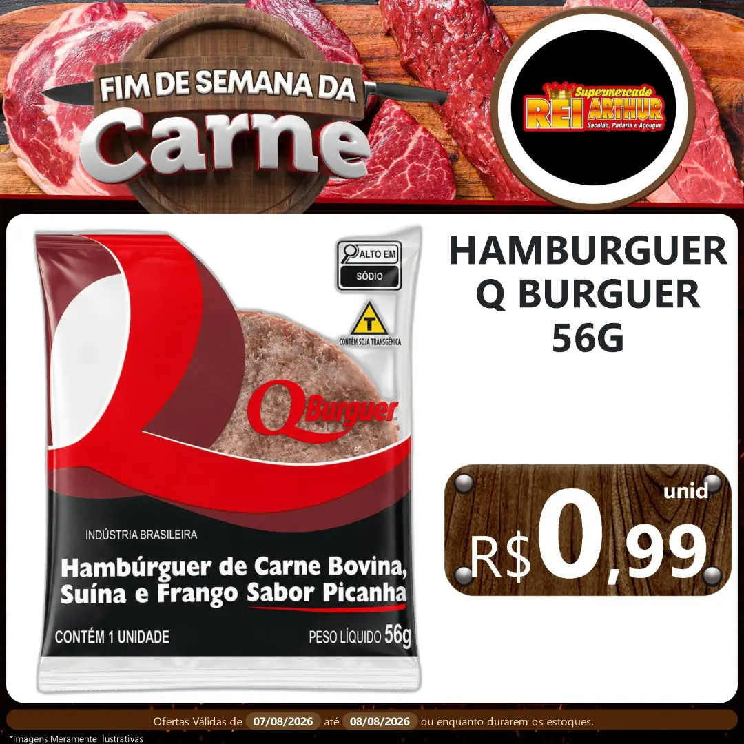 Ofertas Supermercado Rei Arthur💥