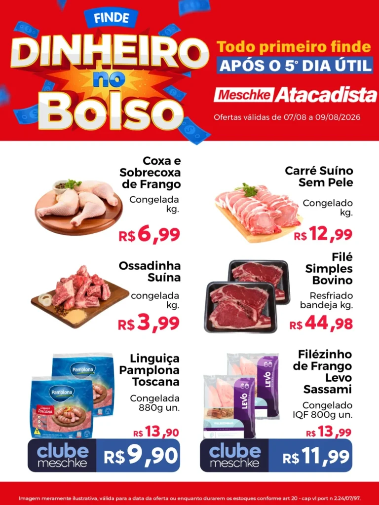 Ofertas Meschke Atacadista – 09/08/2026