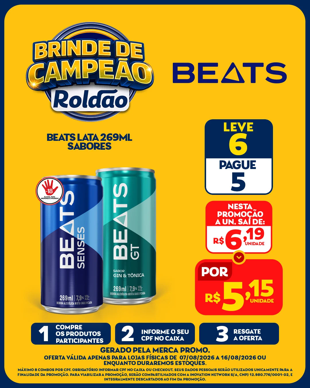 Ofertas Roldão Atacadista – 16/08