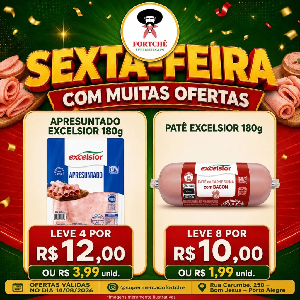 Ofertas Super Fortchê – 14/08/2026