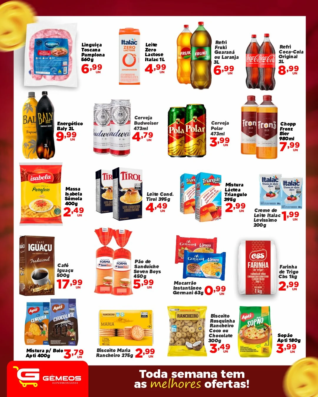 Ofertas Gemeos supermercado