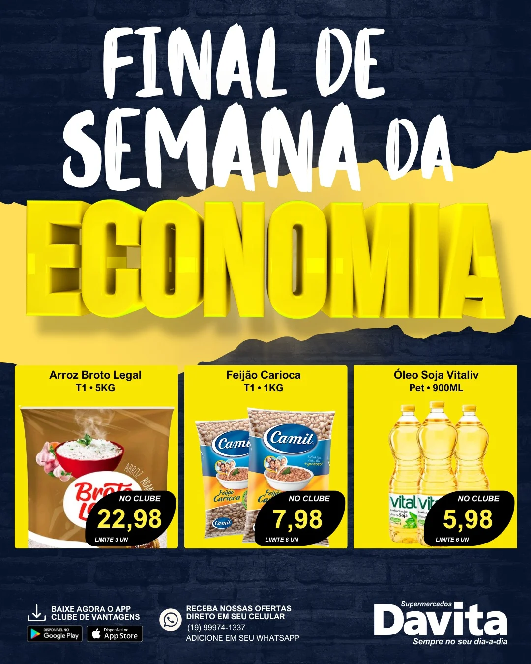 Ofertas Supermercados Davita – 17/08/2026