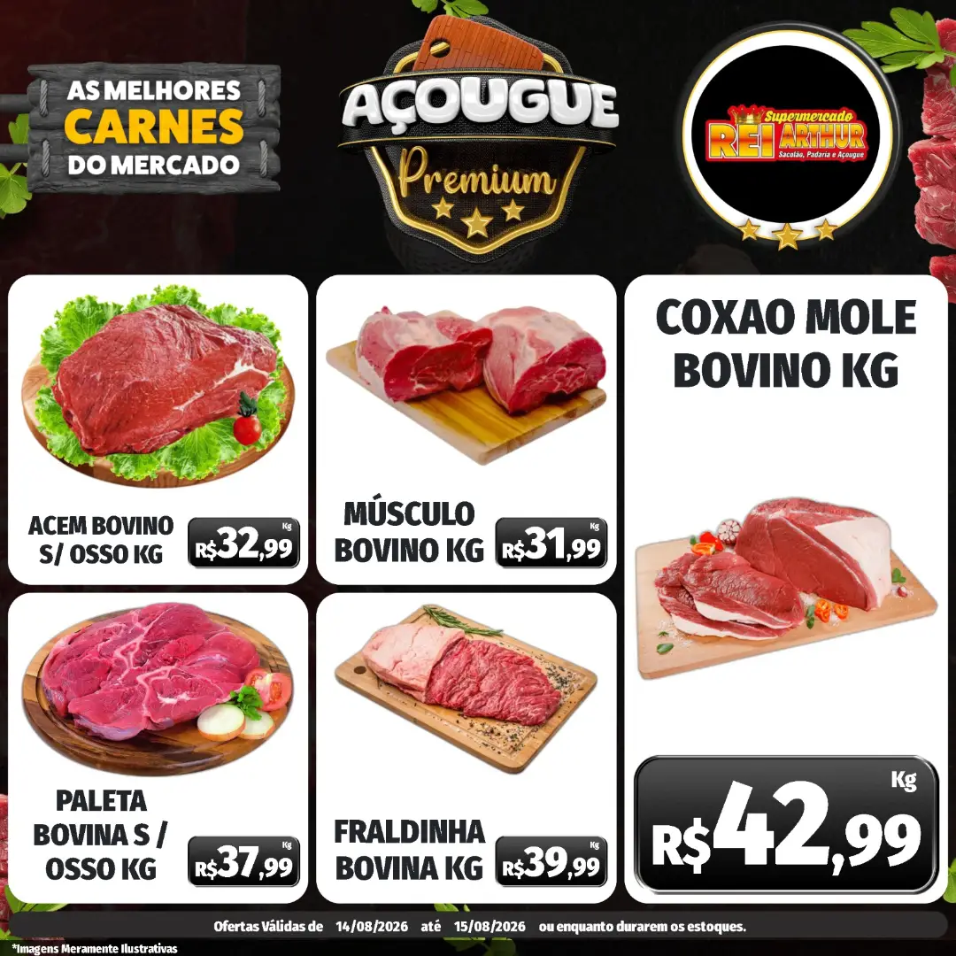 Ofertas Supermercado Rei Arthur💥