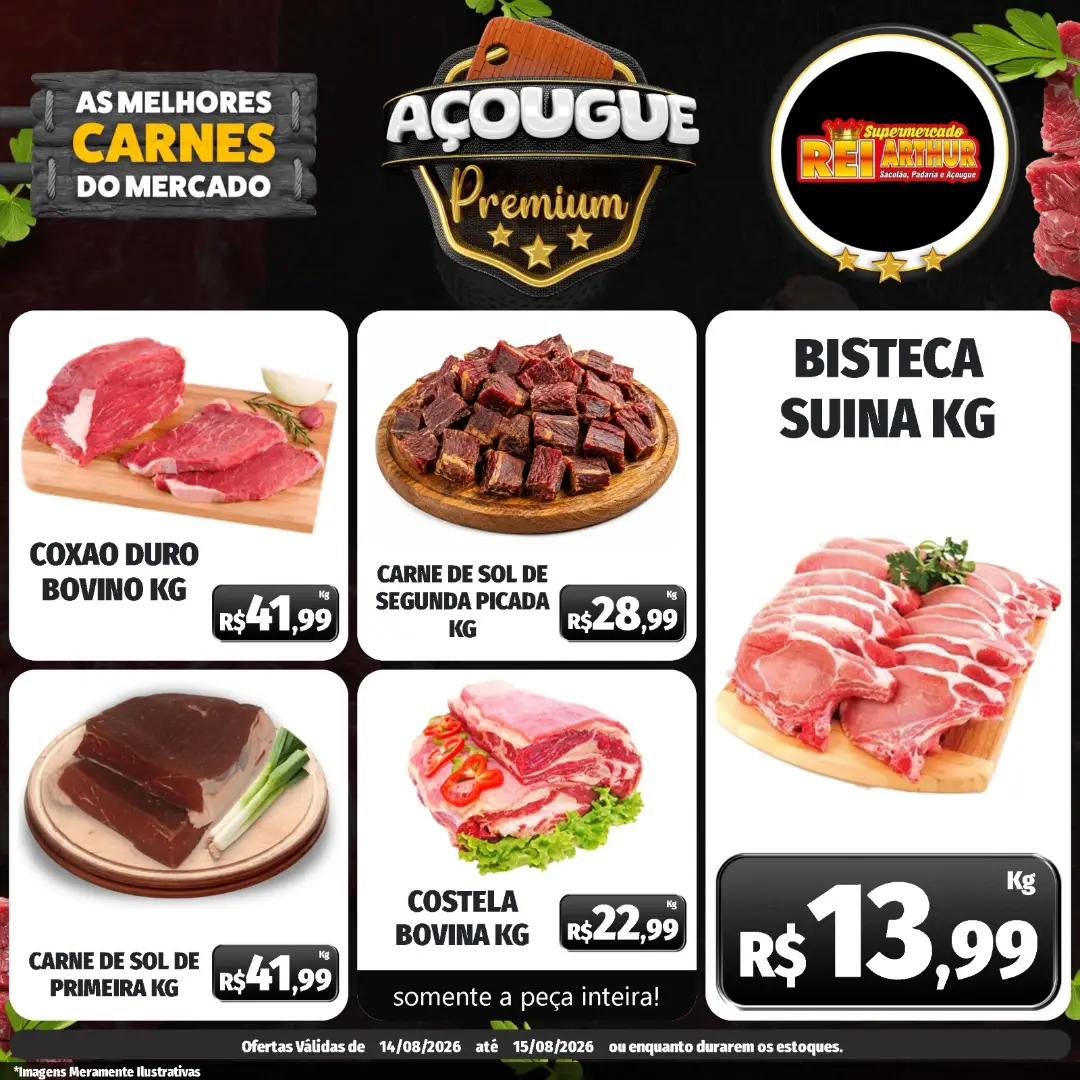 Ofertas Supermercado Rei Arthur💥