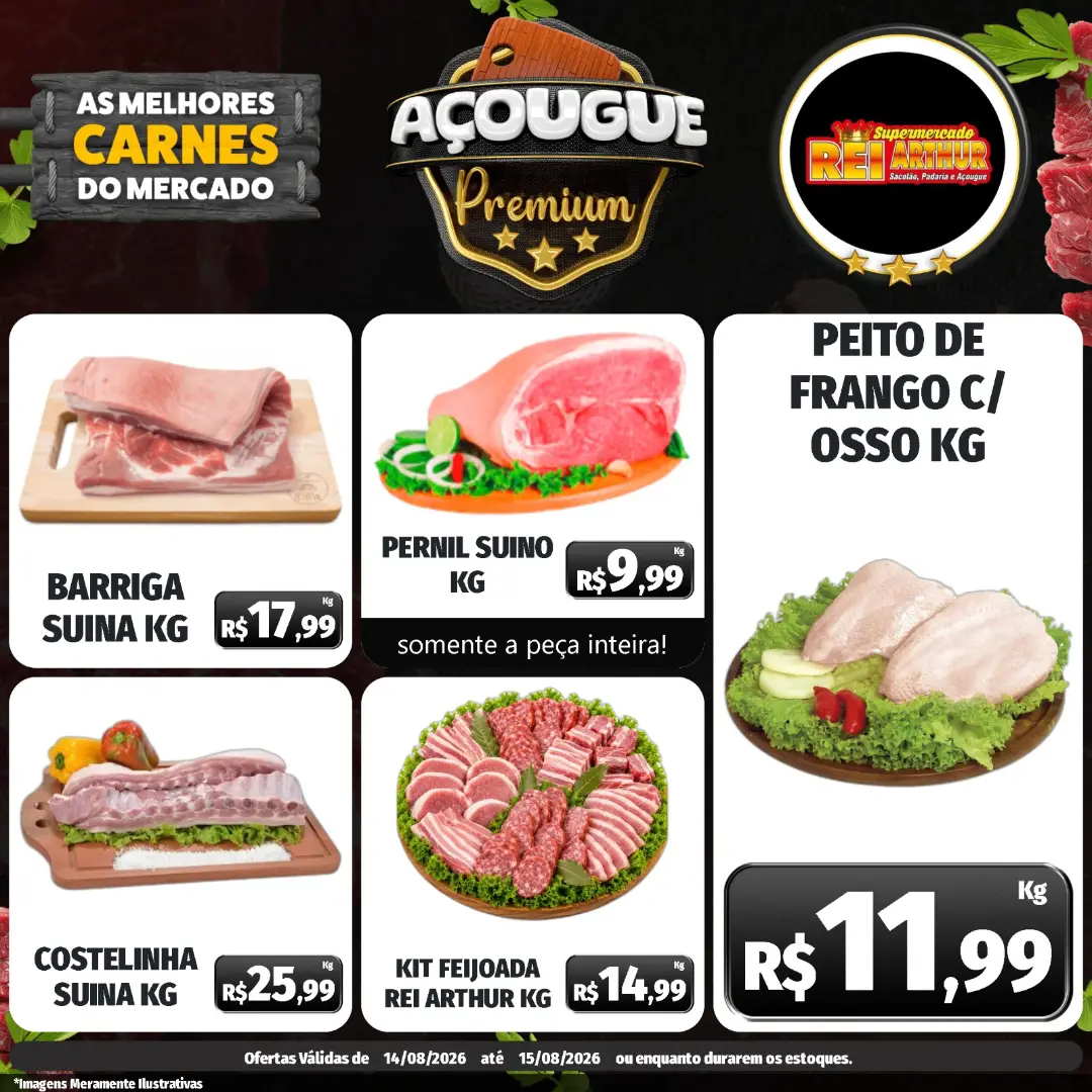Ofertas Supermercado Rei Arthur💥