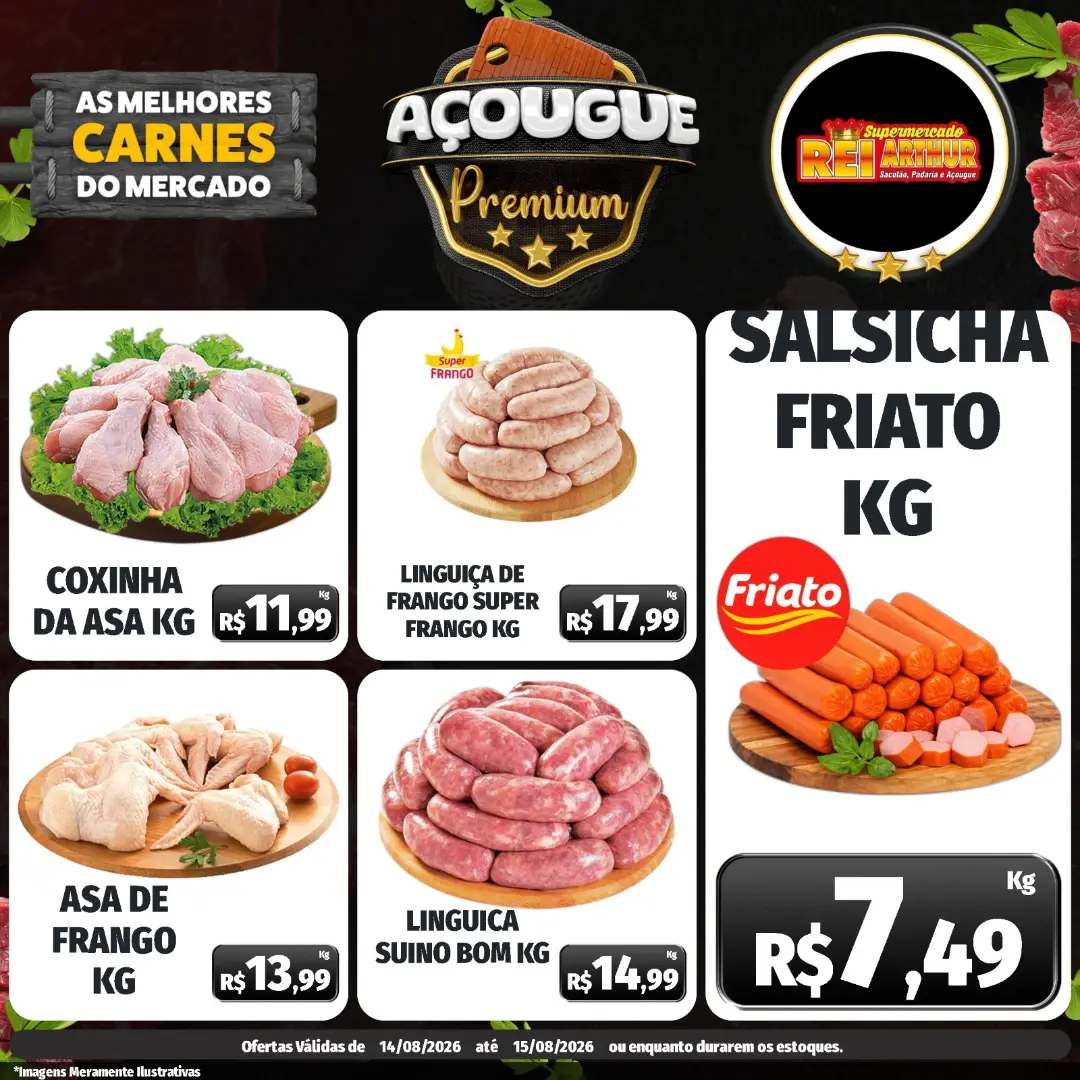 Ofertas Supermercado Rei Arthur💥