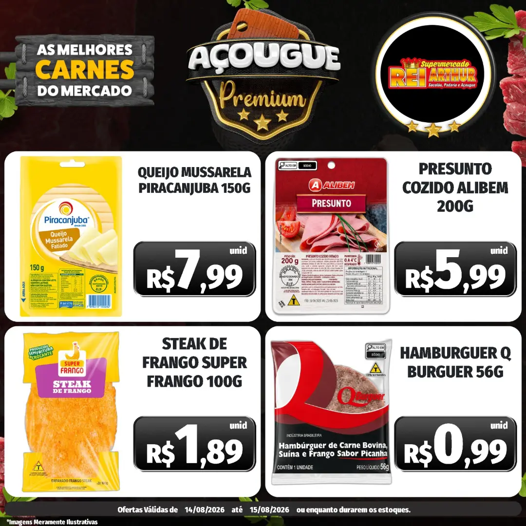 Ofertas Supermercado Rei Arthur💥