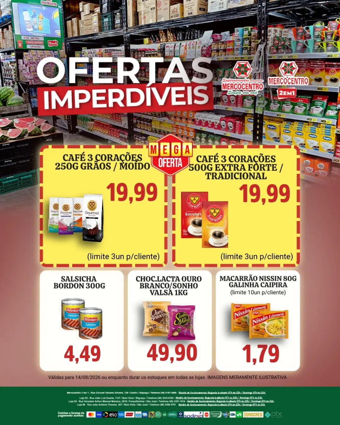 Ofertas SUPERMERCADOS MERCOCENTRO 🛒