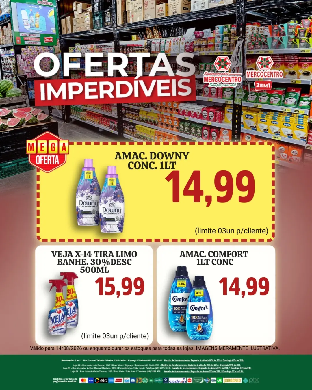 Ofertas SUPERMERCADOS MERCOCENTRO 🛒