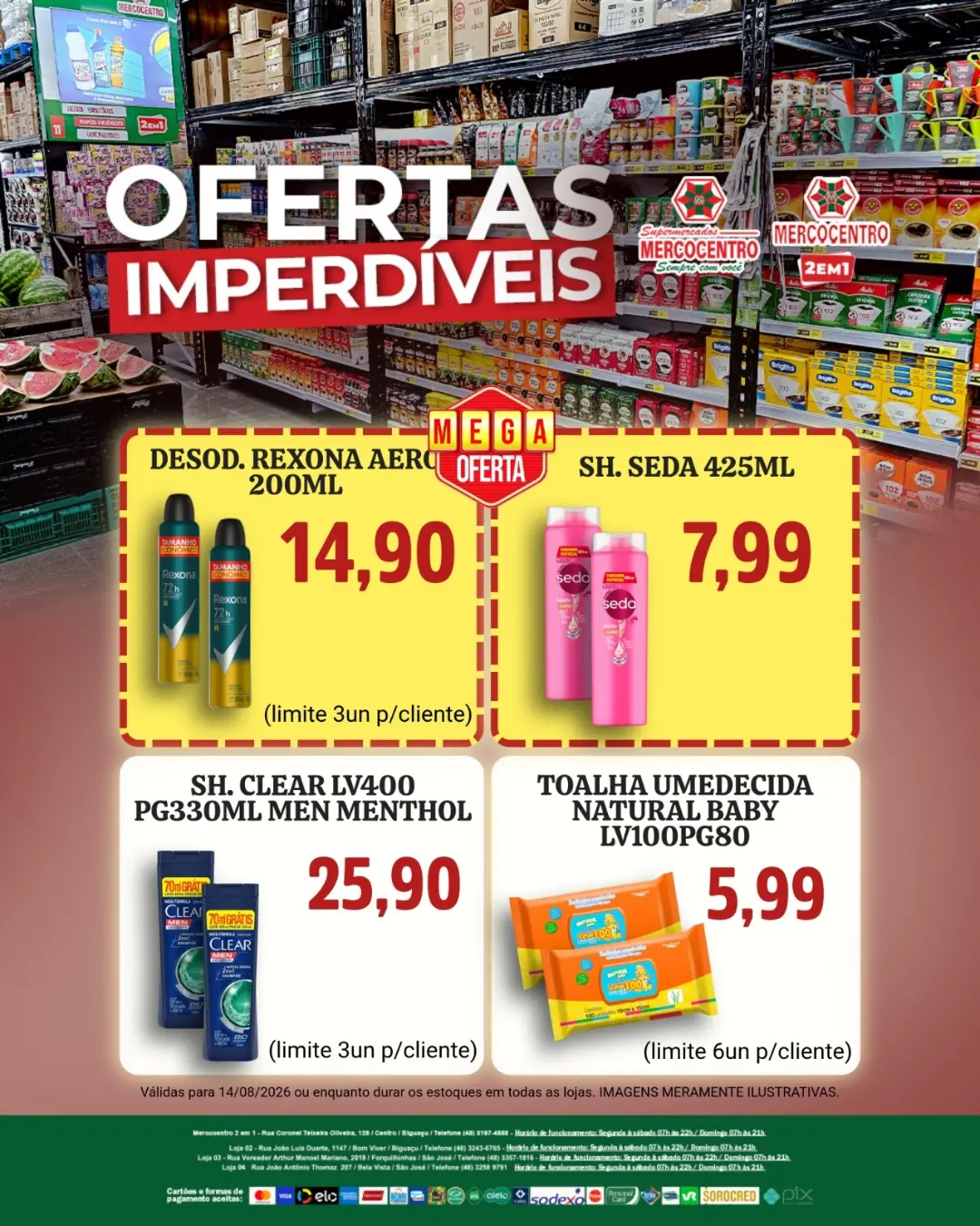 Ofertas SUPERMERCADOS MERCOCENTRO 🛒