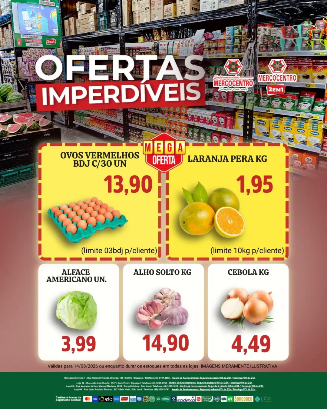 Ofertas SUPERMERCADOS MERCOCENTRO 🛒