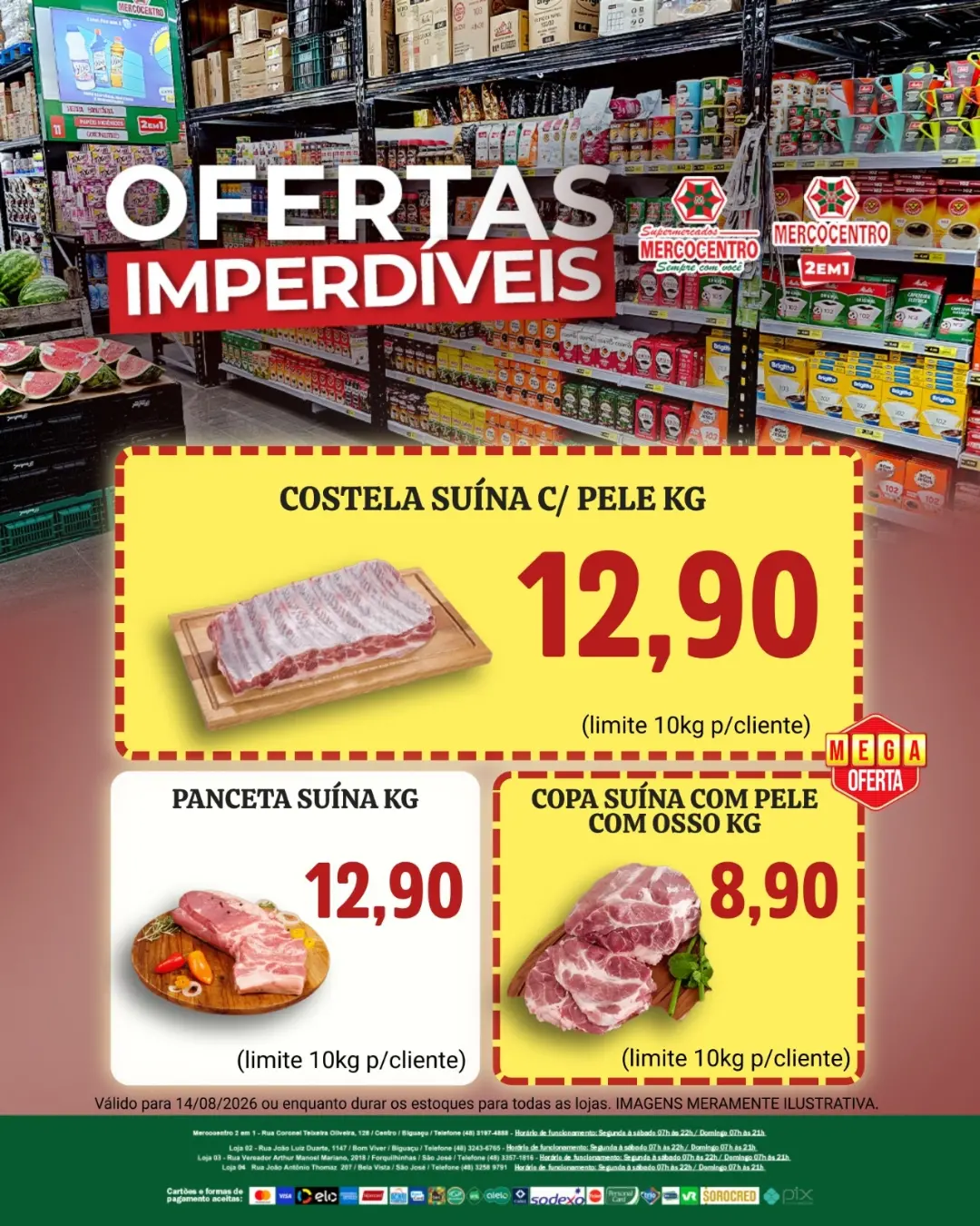 Ofertas SUPERMERCADOS MERCOCENTRO 🛒