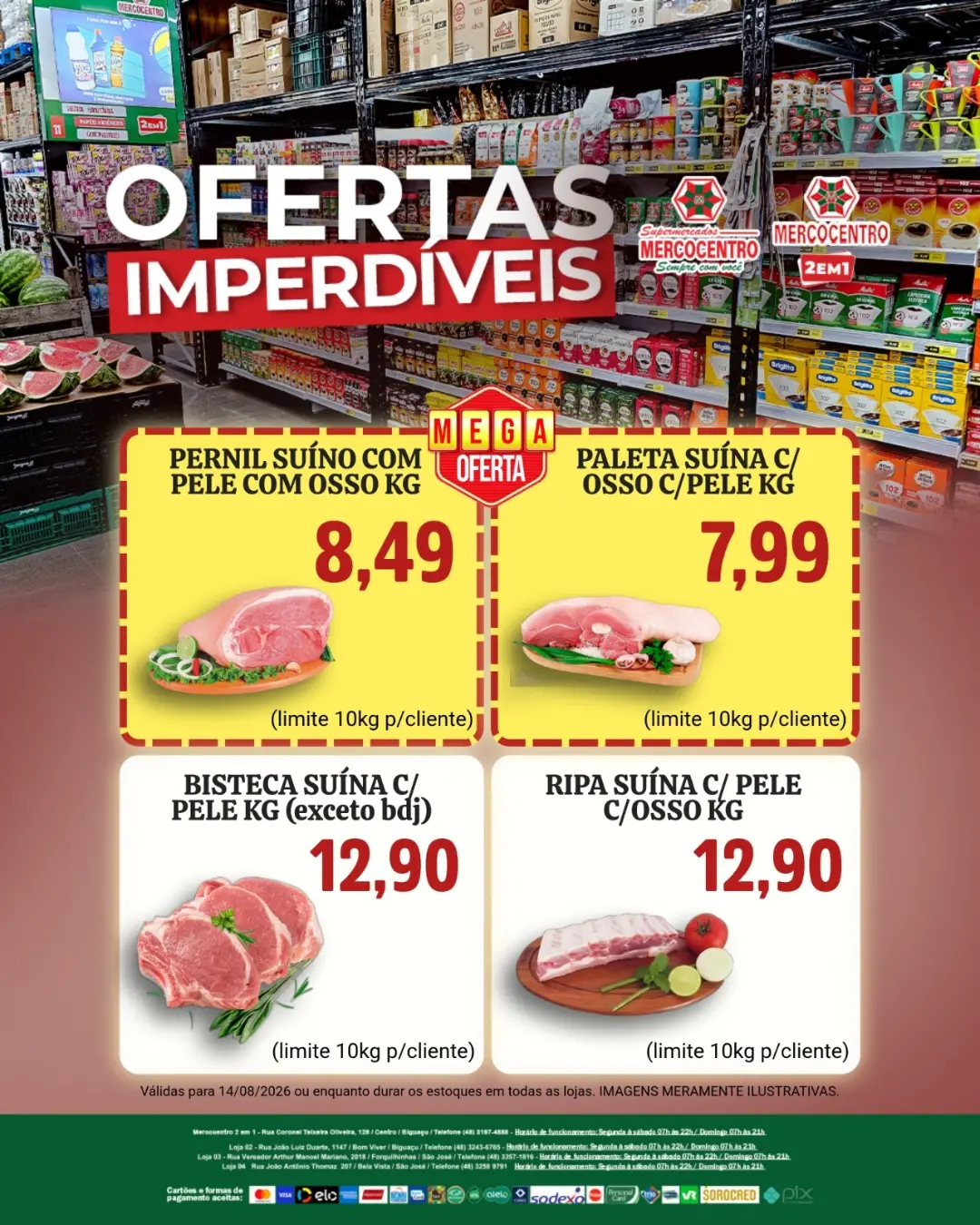 Ofertas SUPERMERCADOS MERCOCENTRO 🛒