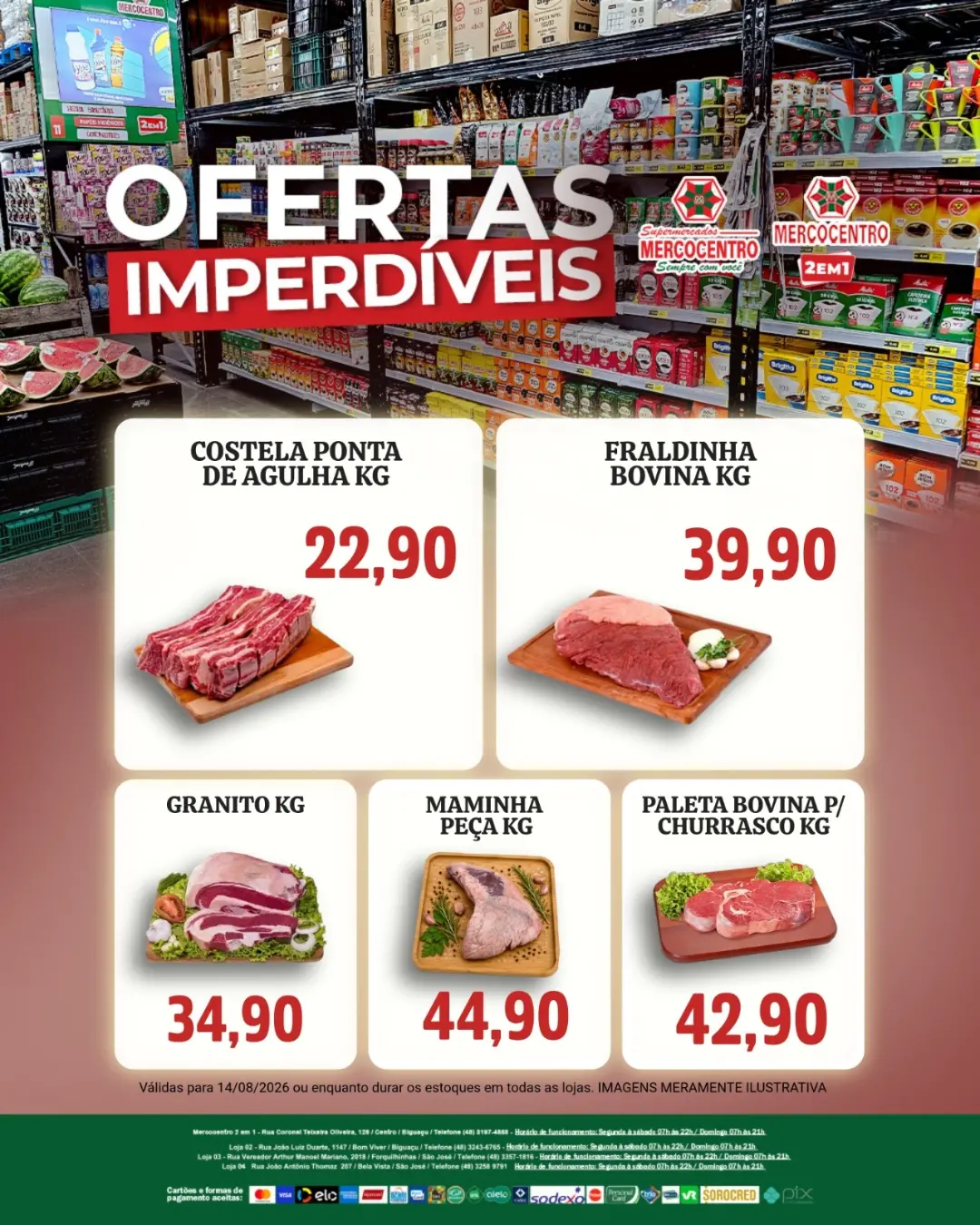 Ofertas SUPERMERCADOS MERCOCENTRO 🛒