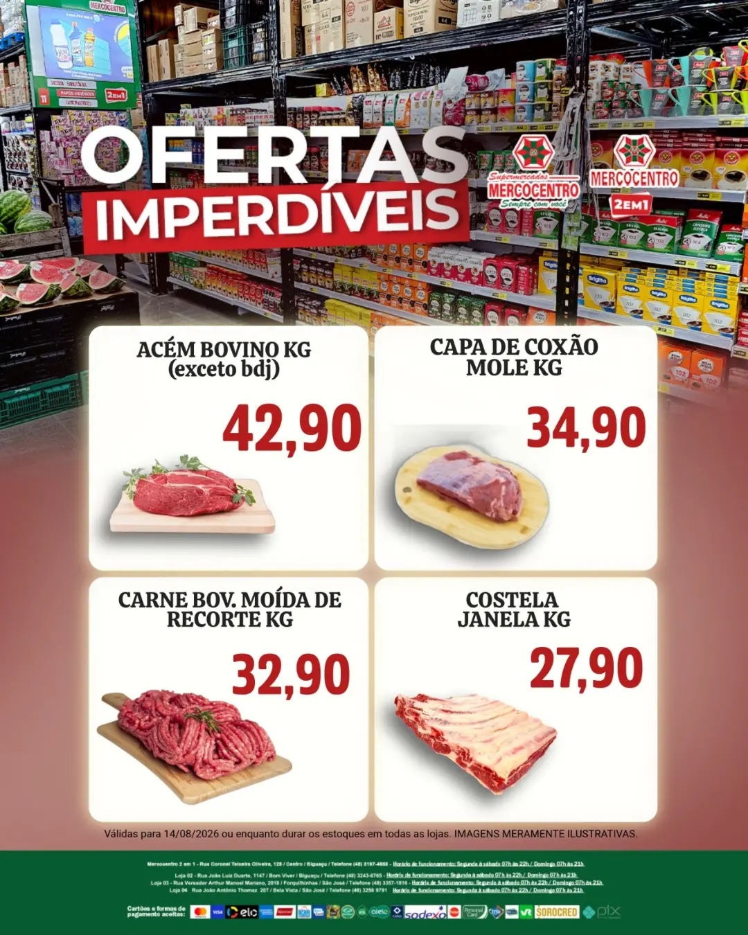 Ofertas SUPERMERCADOS MERCOCENTRO 🛒