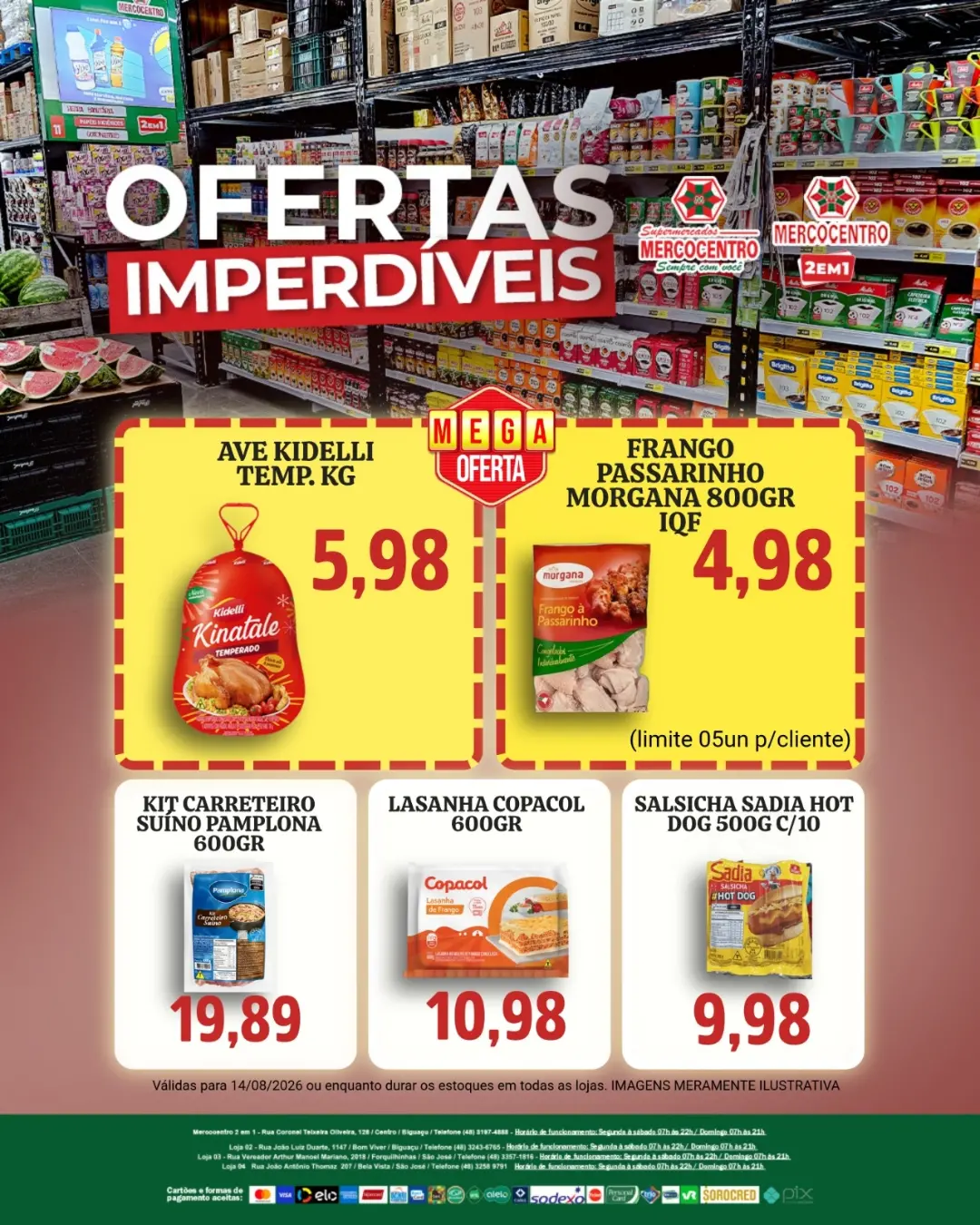 Ofertas SUPERMERCADOS MERCOCENTRO 🛒