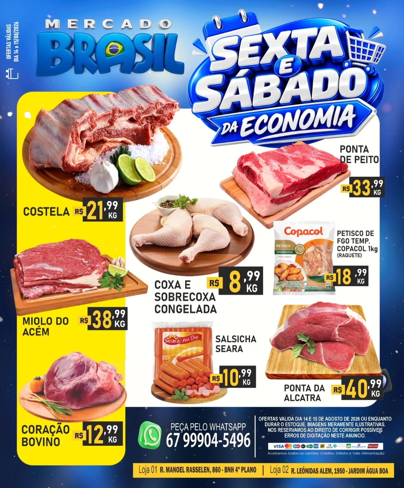 Ofertas Mercado Brasil – 15/08/2026