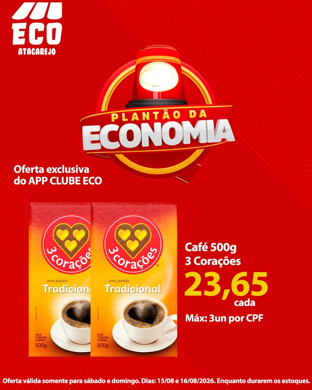 Ofertas Eco Atacarejo – 17/08/2026