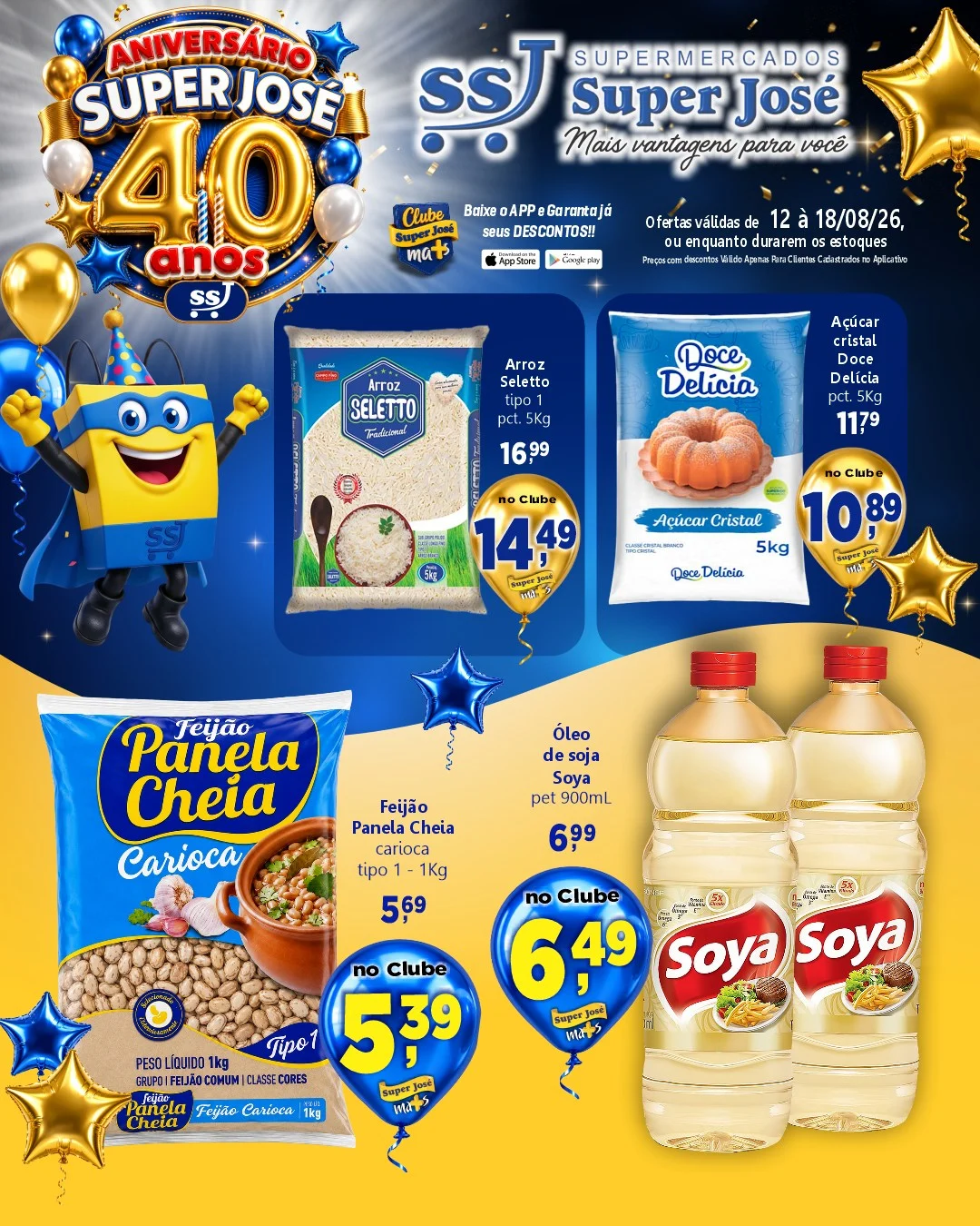 Ofertas Supermercado Super José – 18/08/2026